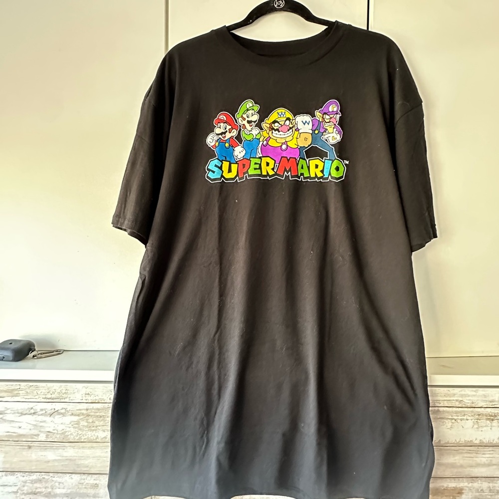 Nintendo Super Mario Black Tee